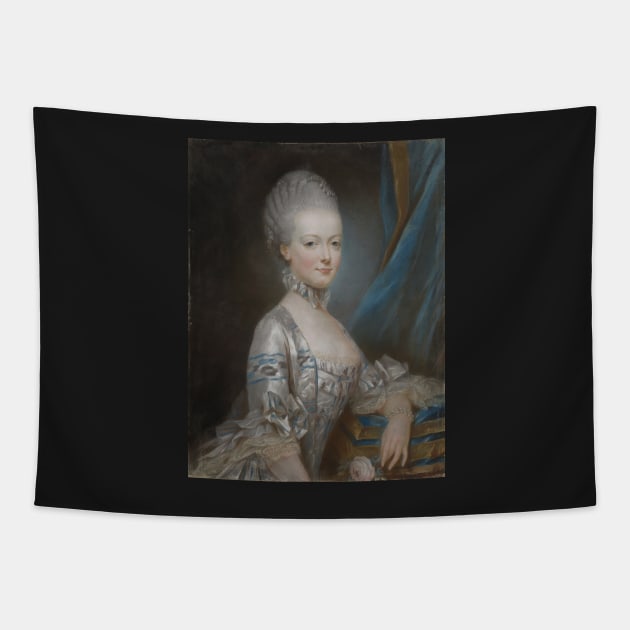 Marie Antoinette at the age of thirteen - Joseph Ducreux Tapestry by themasters