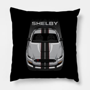 Ford Mustang Shelby GT350R 2015 - 2020 - Avalanche Grey - Black Stripes Pillow