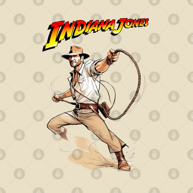 Indiana Jones - Adventure 4 by Buff Geeks Art