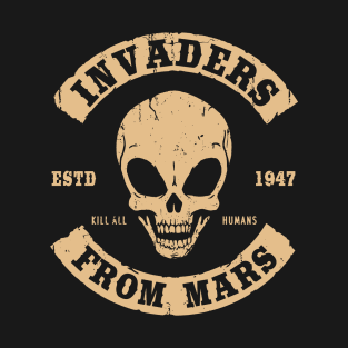 Invaders From Mars Vintage T-Shirt