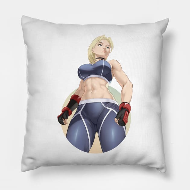 Cammy "Street Fighter 6" Pillow by StayAlivePlz