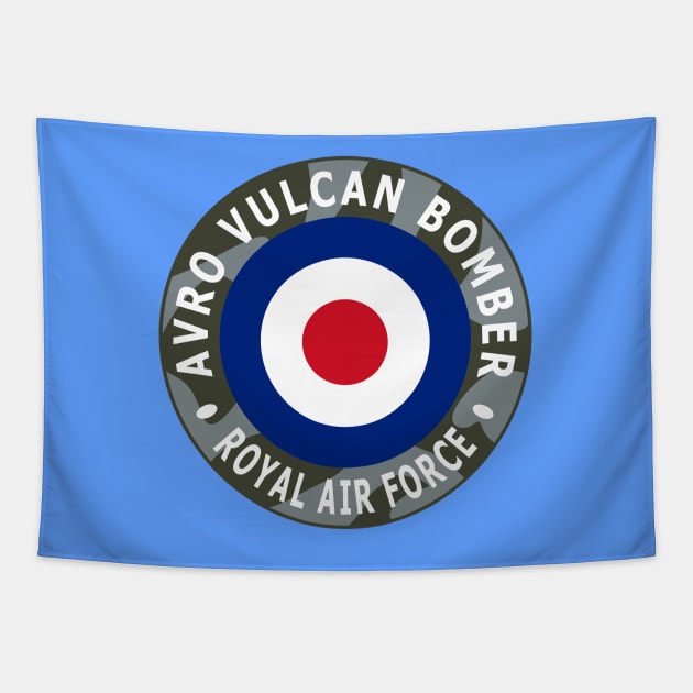 Avro Vulcan Bomber Tapestry by Lyvershop