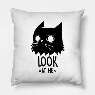 Cat - look at me Pillow