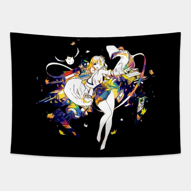 Azur Lane Taihou Build Pop Art Tapestry by DIY Kulon Progo 