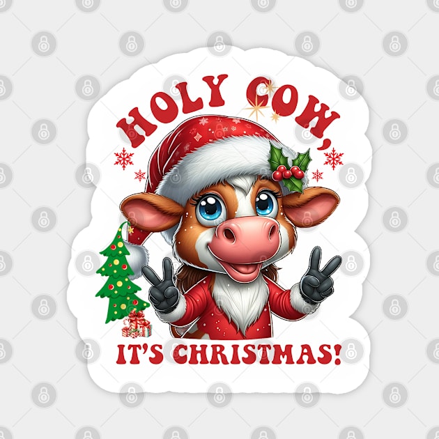 Jersey Cow Magnet by JessArty