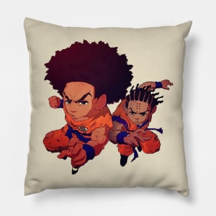 Neo Afro Dragonz Ballz Pillow