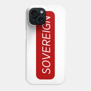 Spirituality Sovereign - Red White Phone Case