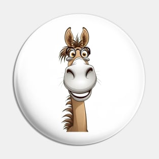 Donkey Professor Pin