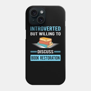Introverted Book Restoration Repair Phone Case