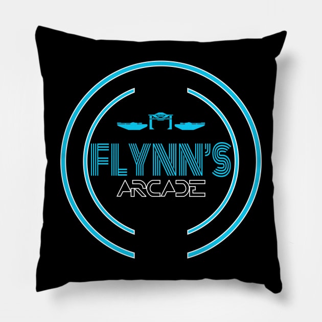 Flynn's Arcade Pillow by DraconicVerses