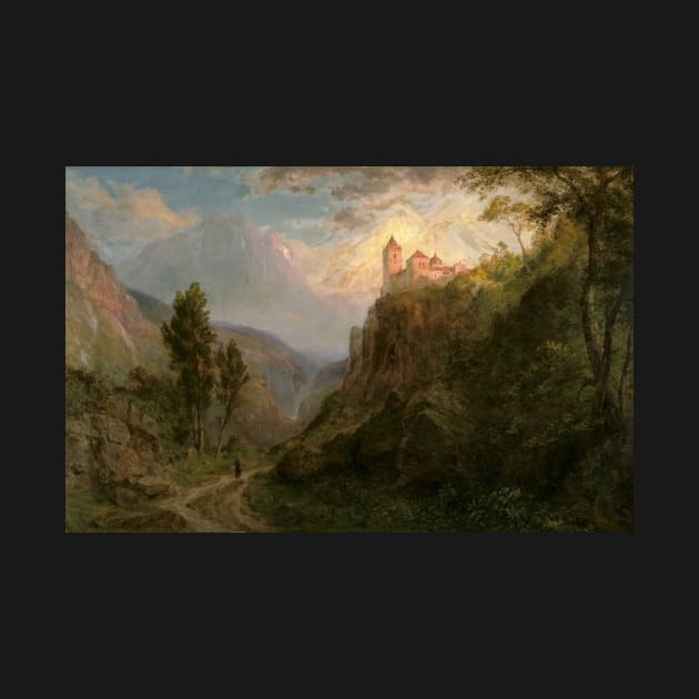 The Monastery of San Pedro (Our Lady of the Snows) by Frederic Edwin Church by Classic Art Stall