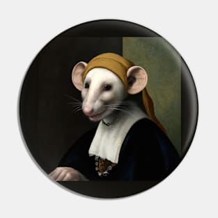 lady opossum Pin