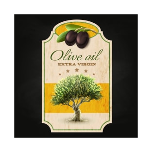 Olives oil blackboard T-Shirt