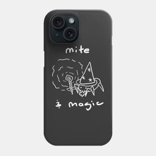 mite & magic (white!) Phone Case