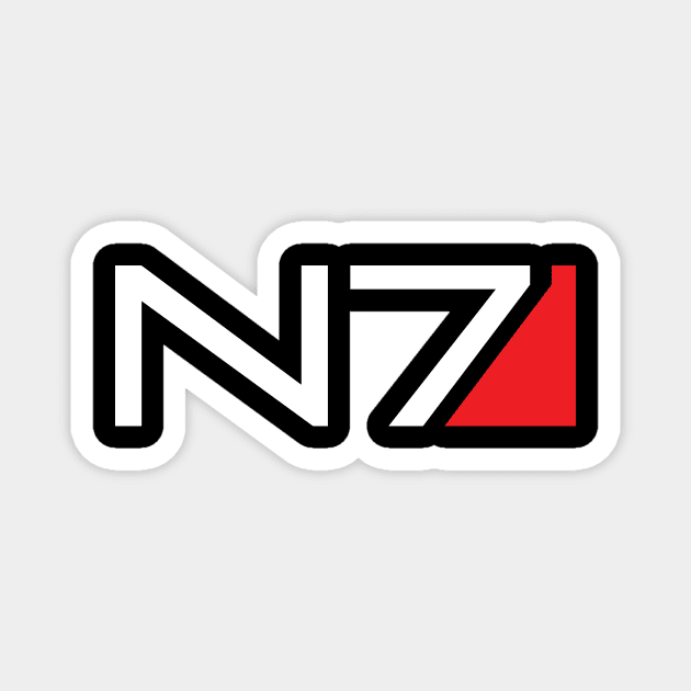 N7 Mass Effect 3 Magnet by DanielVind