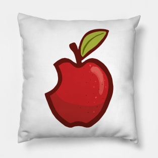 Apple cartoon Pillow