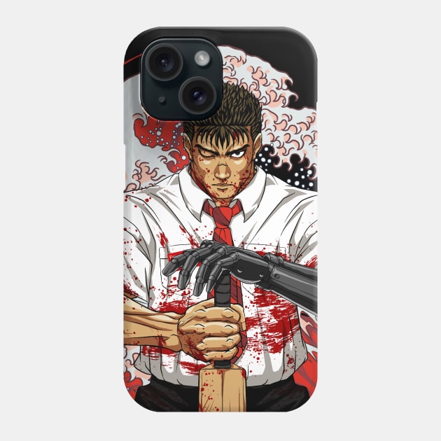 Gutsy Cosplay of an Electronics Salesman Phone Case by manoystee