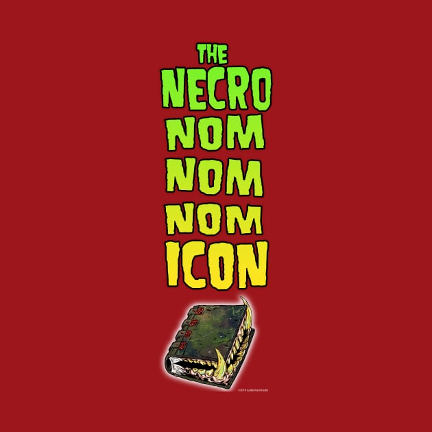 The Necronomicon will swallow your soul! by LedermanStudio