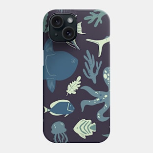 Ocean Sail Fish Underwater Phone Case