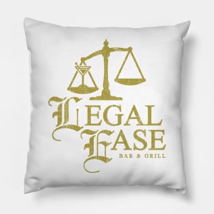 Legal Ease Bar & Grill (Variant) Pillow