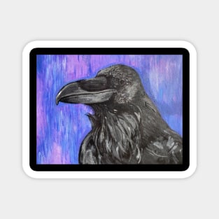 Crow painting Magnet