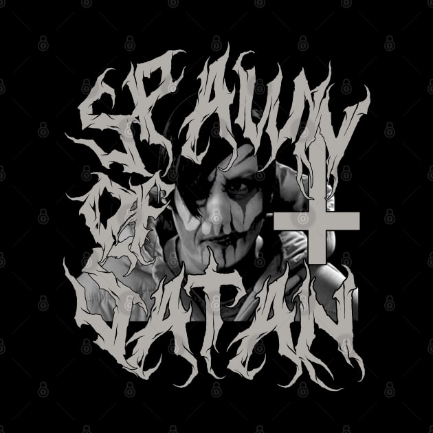 Spawn Of Satan (corpse paint version 2) by The Dark Vestiary