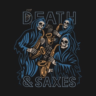 Death & Saxes T-Shirt