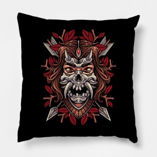 Predator Girl Pillow