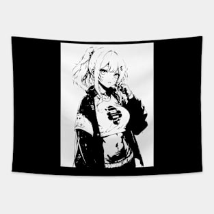 Japanese Anime Girl Streetwear Tapestry