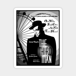 The Third Man Poster (V1) (Orson Welles) Magnet