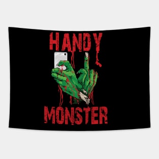 Handy monster Zombie Hand Tapestry