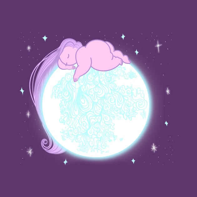 Lil Chub Moonbeam by Toni Tees