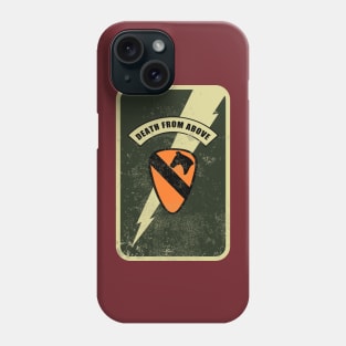 Air Cavalry Vietnam Card (distressed) Phone Case