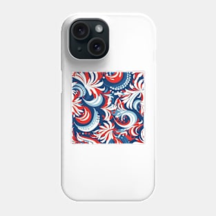 Patriotic 4th of July Pattern 18 Phone Case