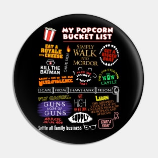 My Popcorn Bucket List Pin