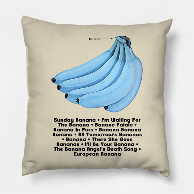 Velvet Banana & Banana Pillow by PUNK ROCK DISGUISE SHOPPE