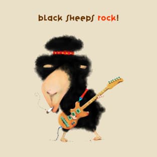 Black sheeps rock! T-Shirt