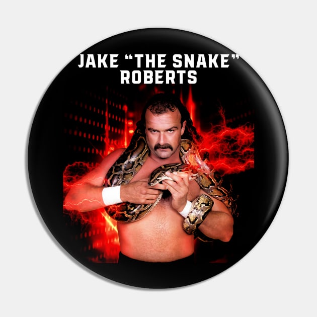 Jake Roberts Pin by Crystal and Diamond