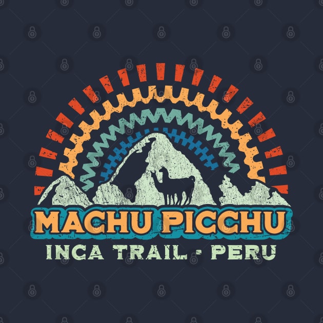 Machu Picchu Retro Inca - Peru by TigerTom