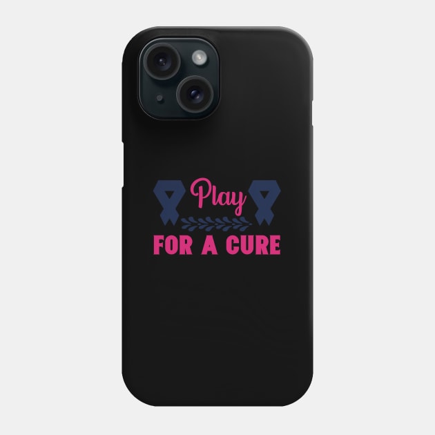 play for a cure Phone Case by busines_night