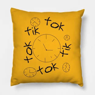 clock Pillow