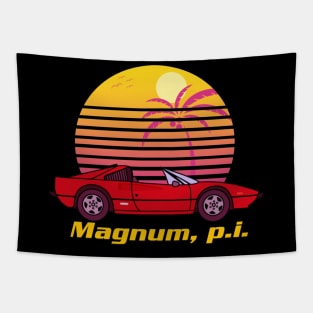 Magnum P.I. Retro Vintage Tapestry