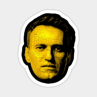 Navalny Portrait Retro Magnet