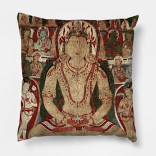 The Buddha Amitayus Attended by Bodhisattvas Pillow