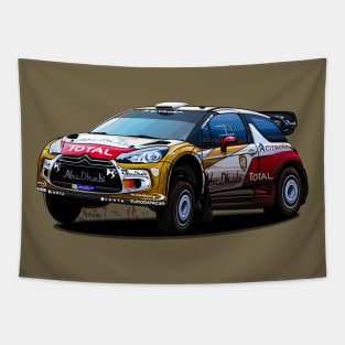 Citroen DS3 WRC Tapestry