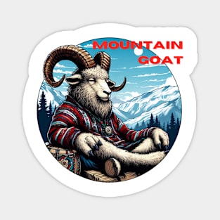 Mountain Goat Magnet