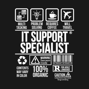 IT Support specialist T-shirt | Job Profession | #DW T-Shirt