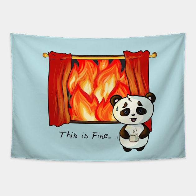 This is Fine Tapestry by Charcoal & Ink