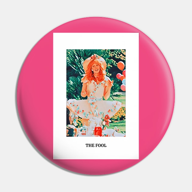 The Fool Tarot Card - Shelley Long Pin by Hoydens R Us