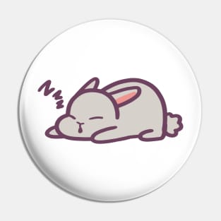 Bunny Rabbit Naptime Pin